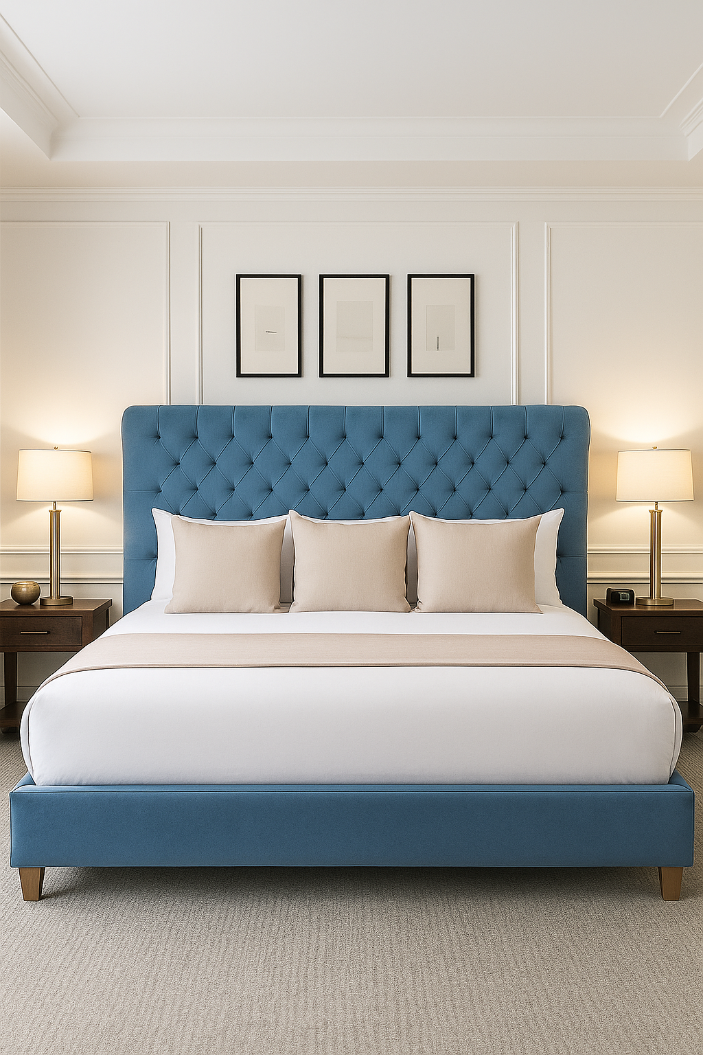 Yulia Chesterfield Bed